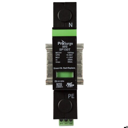 Automation Systems Interconnect Surge Protection Device-Neutral Connection, 20kA Nominal Discharge, 50kA Surge, 200KArms SCCR ASISP150T